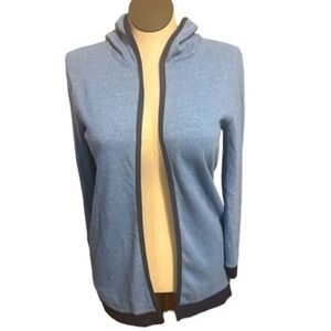Addison Meadow cardigan pockets soft long sleeve hooded pajama Sz XS